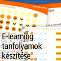 E-learning tananyagok készítése