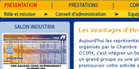 Francia Magyar Kereskedelmi és Iparkamara weboldal